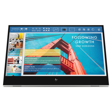 HP E14 G4 14" 16:9 Full HD Portable USB-C IPS LCD Monitor