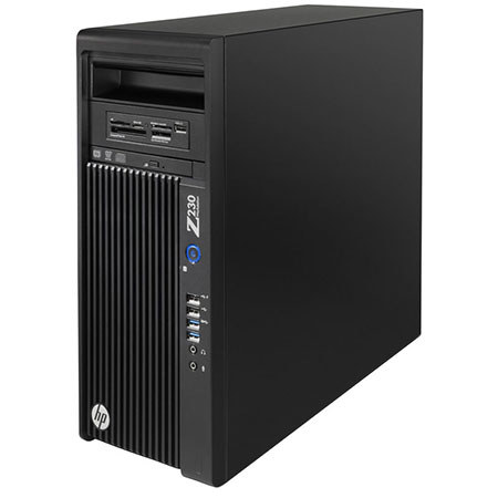 HP Z230 Tower Workstation, Intel Xeon E3-1230v3 3.3GHz, 8GB RAM, 500GB HDD