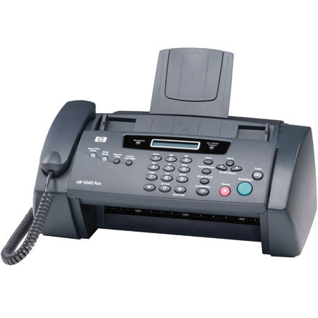 HP 1040 Monochrome Inkjet Fax with Phone, 14.4 kbps Modem & 100 Page Fax Memory,
