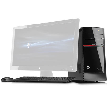 HP Pavilion HPE h8-1110 Desktop PC, Black