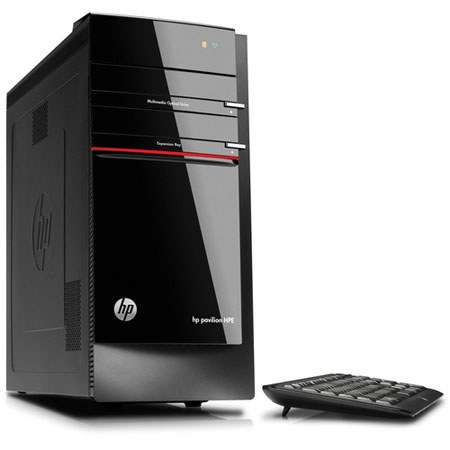 HP Pavilion HPE h8-1250 Desktop Computer, Intel Quad-Core i7-2600 3.4GHz