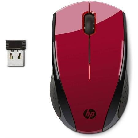 HP X3000 Wireless Mouse, Red
