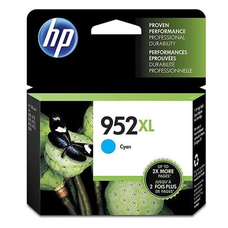 HP 952XL Cyan High Yield Original Ink Cartridge, 2000 Pages Yield