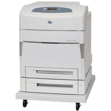 HP Color LaserJet 5550DTN Duplex Printing Network Printer w/USB Interface & HP Jetdirect Fast Ethernet Embedded Print Server & 2nd Paper Tray