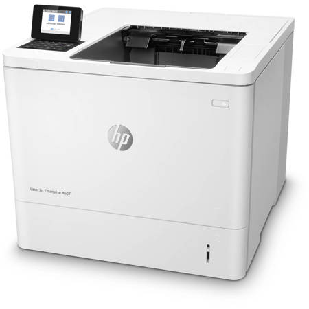 HP LaserJet Enterprise M607n Monochrome Laser Printer, 55ppm, 1200x1200 dpi, 650 Sheet Standard Input Tray