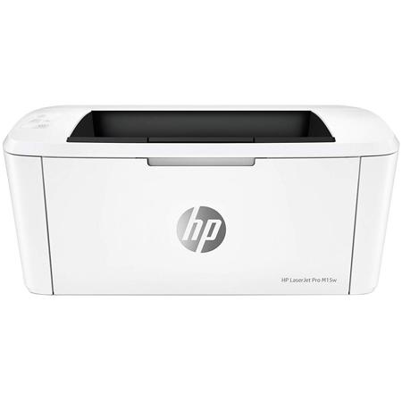 HP LaserJet Pro M15w Monochrome Wireless Laser Printer, 19ppm