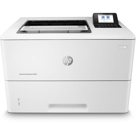 HP LaserJet Enterprise M507dn Monochrome Laser Printer, 45 ppm Black, 1200x1200 dpi, 650-Sheet Standard Input Tray (Automatic Duplex Printing)