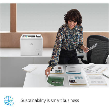 HP Color LaserJet Enterprise M554dn Wireless Duplex Color Laser