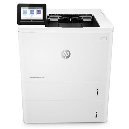HP LaserJet Enterprise M611x Monochrome Duplex Laser Printer, 65ppm, 3 Paper Trays