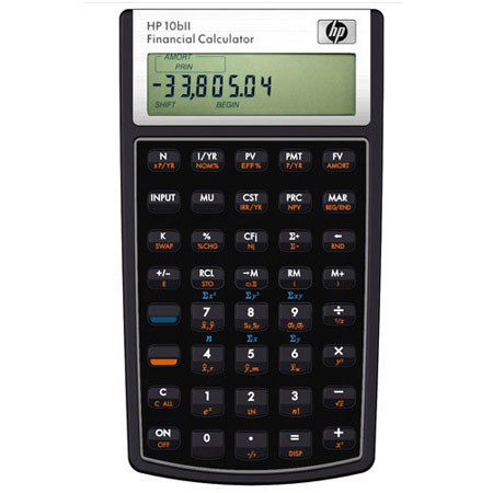 HP 10BII+ Financial Calculator