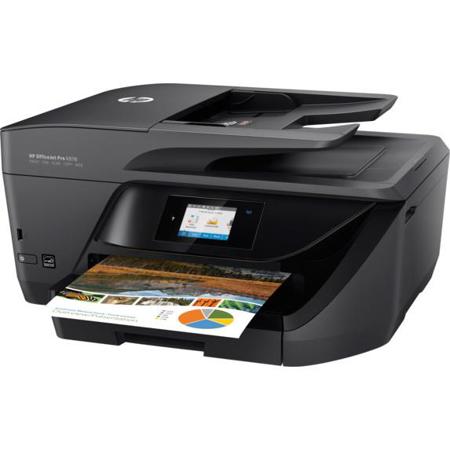 HP OfficeJet Pro 6978 All-in-One Thermal Inkjet Printer, 20 ppm Black/11 ppm Color, 300x300 dpi, 225 Sheet Standard Input Tray - Print, Copy, Scan, Fax