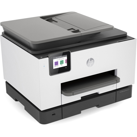HP OfficeJet Pro 9020 Wireless All-In-One Color Inkjet Printer, 24ppm Black/20ppm Color, 4800x1200 dpi (Color), 250 Sheets Input Tray - Print, Copy, Scan, Fax