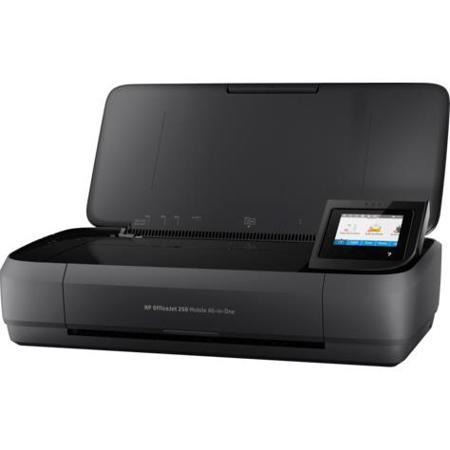 HP OfficeJet 250 Mobile Portable Wireless All-in-One Thermal Inkjet Printer, Up to 10 ppm Black / Up to 7 ppm Color Speed, Up to 1200x1200 dpi Black / Up to 4800x1200 dpi Color