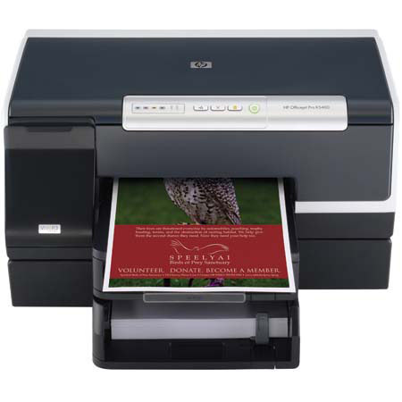 HP OfficeJet Pro K5400DTN Color Inkjet Printer, 8.5" x 11.7", 600-dpi, USB Interface, for Windows