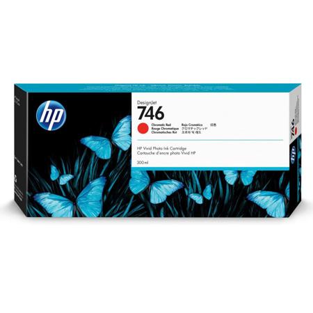 HP 746 300ml DesignJet Chromatic Red Ink Cartridge