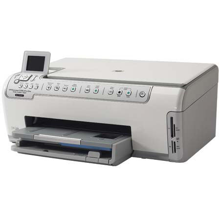 HP PS-C5180 Color All-in-One Inkjet Printer Scanner & Copier, 8.5x11", 1200-dpi, USB Interface, for Windows & Mac.