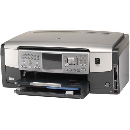 HP PS-C7180 Color All-in-One Inkjet Printer, Scanner & Copier, 8.5" x 11.7", 1200-dpi, USB Interface, for Windows & Mac.