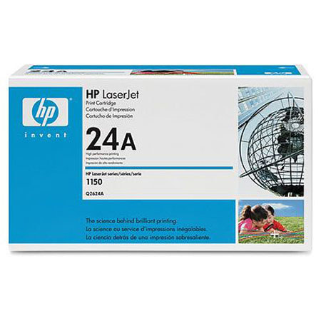 HP LaserJet 24A Black Print Cartridge, Yield 2,500