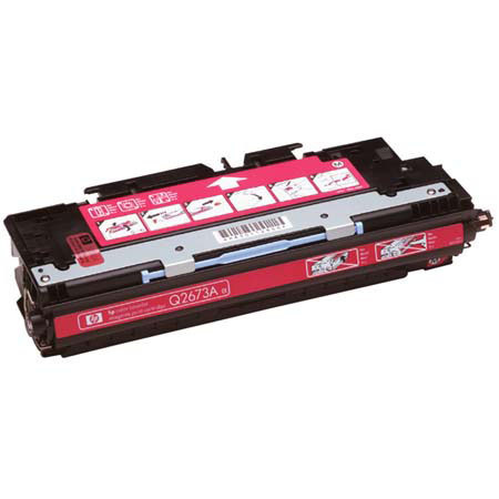 HP Q2673A LaserJet Magenta Print Cartridge, 4000 Pages