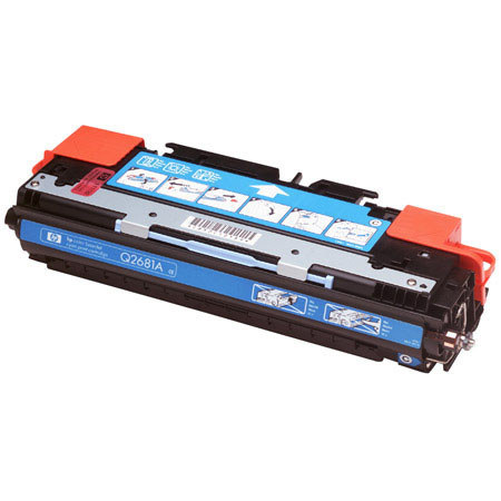 HP Q2681a LaserJet Cyan Print Cartridge, 6000 Pages