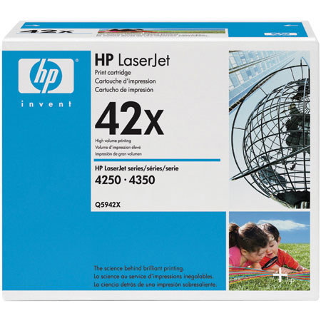 HP Q5942XG 42X Black Toner Cartridge
