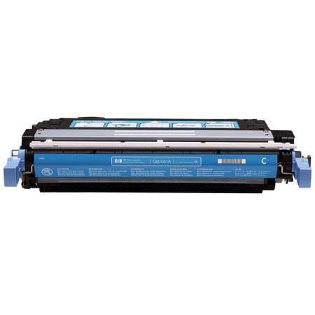 HP 644A Color LaserJet Toner Cartridge, Cyan