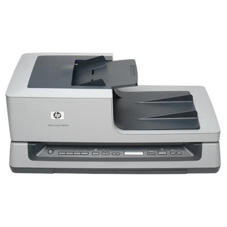 HP Scanjet N8420, 8.5x14" Document Sheet Feed Flatbed Scanner, with USB Interface, for Windows.