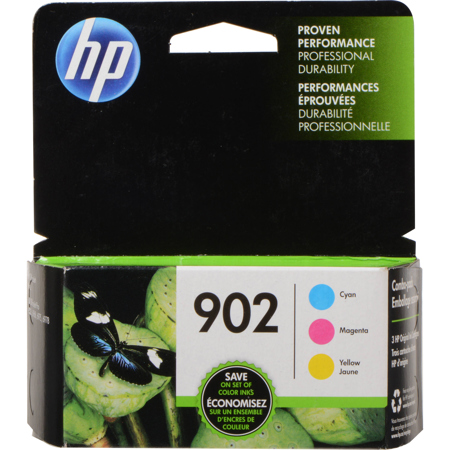 HP 902 Cyan/Magenta/Yellow Original Ink Cartridge Combo
