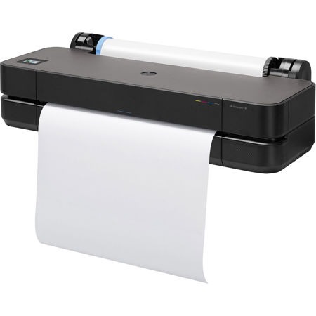 HP DesignJet T230 24" Wireless Color Thermal Inkjet Plotter Printer, 35 Sec/Page