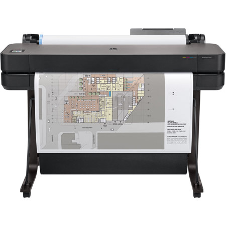HP DesignJet T630 36" Wireless Large Format Color Thermal Inkjet Plotter Printer, 2025 Edition