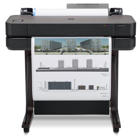 HP DesignJet T630 24" Wireless Large-Format Color Thermal Inkjet Plotter Printer, 30 Sec/Page