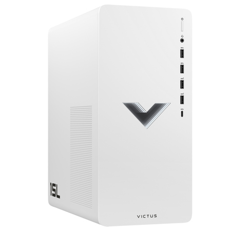 Victus 15L TG02-0130 Gaming Desktop Computer, AMD Ryzen 7 5700G 3.8GHz, 16GB RAM, 512GB SSD, AMD Radeon RX 6600XT 8GB, Windows 11 Home, Mica Silver