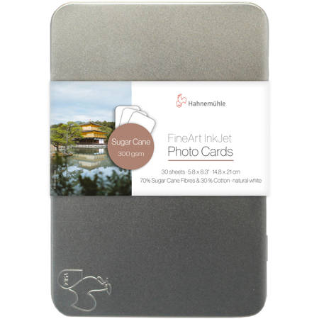 Hahnemuhle Sugar Cane FineArt Photo Cards, 300gsm, 5.8x8.3" DIN A5, 30 Sheets