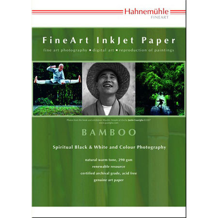 Hahnemuhle Bamboo 290 Smooth Matte Fine Art Paper (11x17"), 25 Sheets