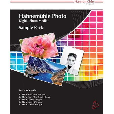 Hahnemuhle Glossy Photo Paper Sample Pack (8.5x11"), 10 Sheets
