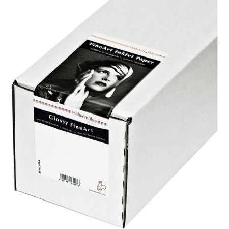 Hahnemuhle FineArt Baryta Satin Photo Paper, 3" Core, 24" x 39' Roll