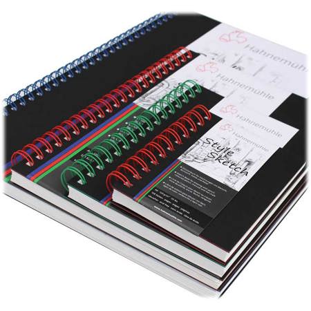 Hahnemuhle 120gsm A4 Green Style Sketch Book, 64 Sheets/128 Pages