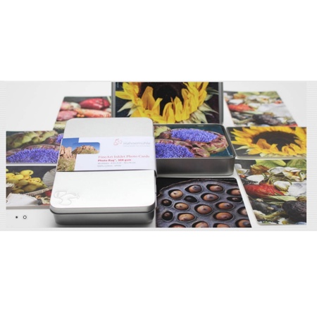Hahnemuhle Museum Etching FineArt Inkjet Photo Cards with Tin Box