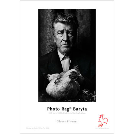 Hahnemuhle Photo Rag Baryta Inkjet Paper 8.5x11",50