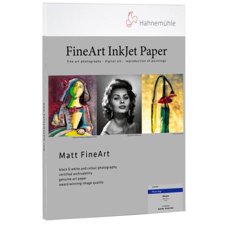 Hahnemuhle Matte Photo Rag White Inkjet Paper, 308 gsm, 13x19", 25 Sheets