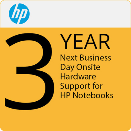 HP 3-Year Next Business Day Onsite Hardware Support for Laptops