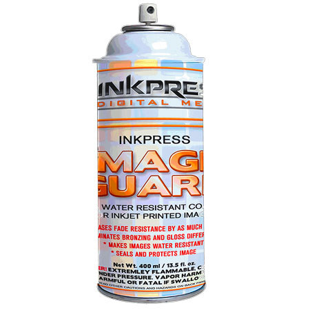 Inkpress Media Image Guard Protective Coating Spray, Glossy, 128 fl oz