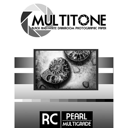Inkpress MultiTone BW Pearl Luster Darkroom Photographic Paper, 8x10", 25 Sheets
