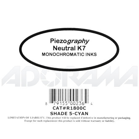 Piezography Neutral K7 R1800C Cartridge of Shade 5 Ink