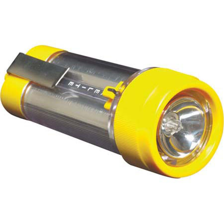 Ikelite 1123 Mini C-Lite with Batteries, Yellow Ring