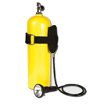 Ikelite SPD Dive Lite, 50 watt Flashlight with Tank Mounted Battery Pack.