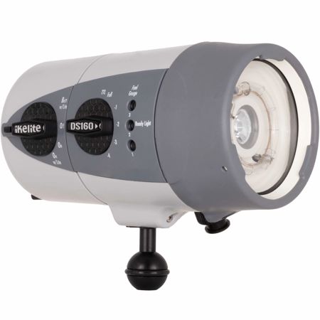 Ikelite DS160 II 160W TTL Underwater Strobe Light with NiMH Battery & USA Plug