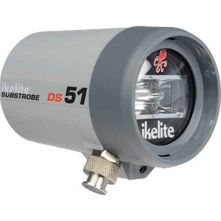 Ikelite Substrobe DS-51, TTL Underwater Flash for Digital & Film Cameras, Gray