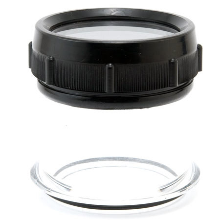 Ikelite 55055 SLR Flat Port for 4.5-5.5 inch Lens