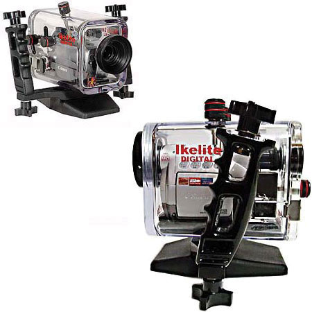 Ikelite Underwater Video Housing for the Canon ZR80, ZR85MC, ZR90, MV700, MV700i, MV730i & MV750i Digital Camcorders.